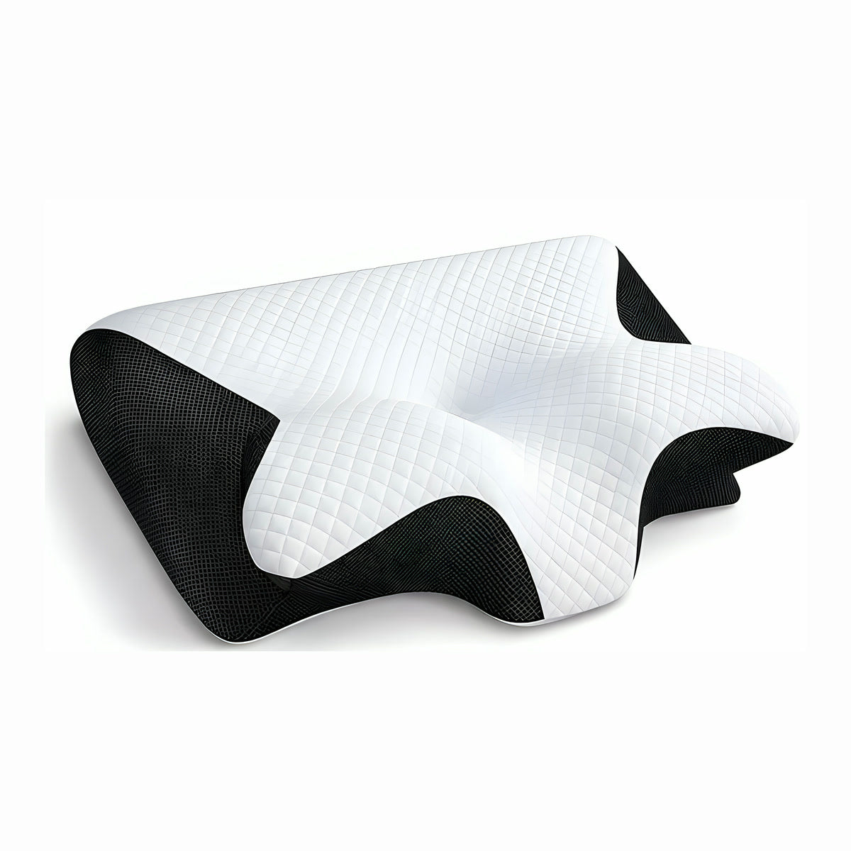 Oreiller cervical ergonomique en mousse à mémoire de forme
