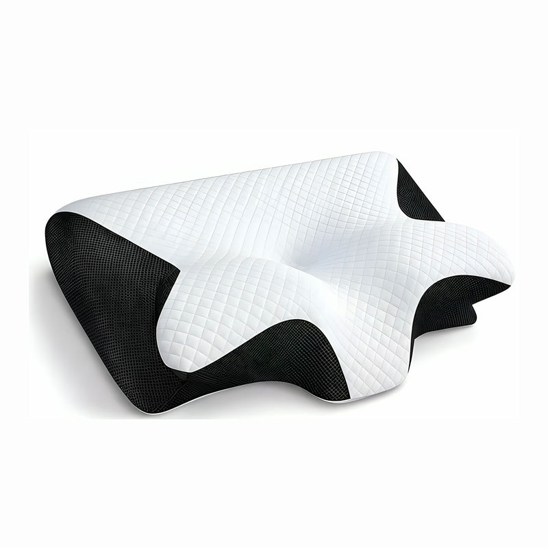 Oreiller cervical ergonomique à mémoire de forme